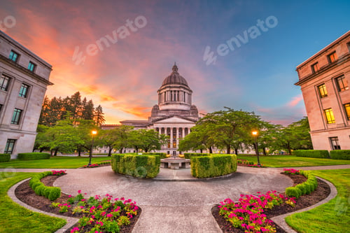 Preview: Olympia, Washington, USA State Capitol