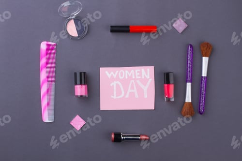 Preview: Accessories for layout for a women day.