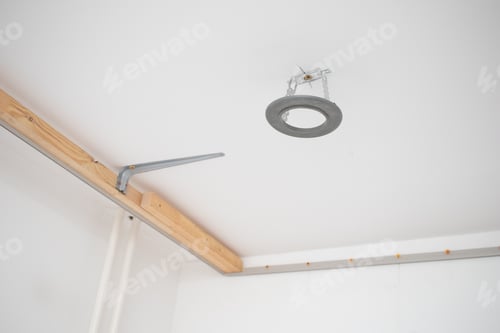 Preview: Fixing for a stretch ceiling to the wall