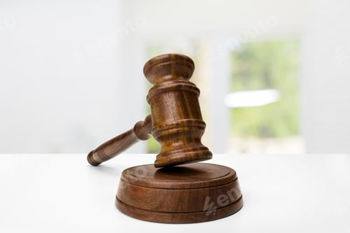 Preview: wooden gavel