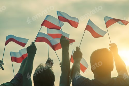 Preview: Poland patriots, back view.