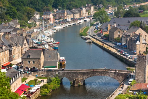 Preview: Dinan, Brittany, France - Ancient town on the river