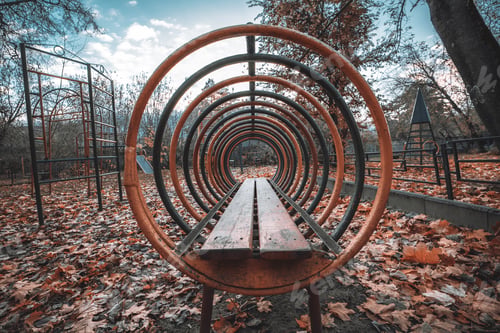Preview: Playground in autumn settings