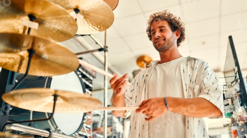 Preview: In a musical instrument store