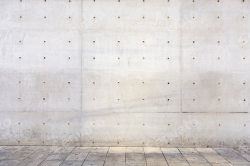 Preview: Industrial building outdoors cement wall copyspace