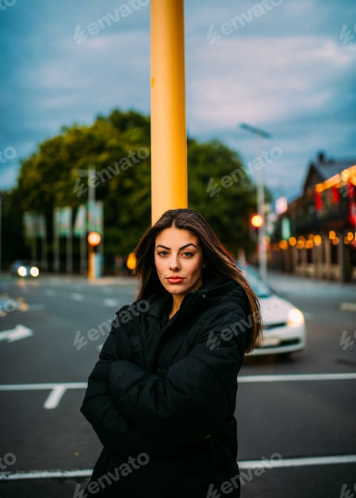 Preview: Beautiful young woman posing