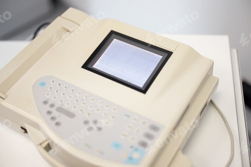 Preview: Portable cardiograph machine