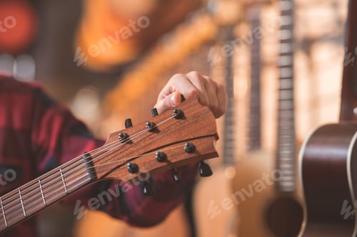 Preview: Musician with a guitar