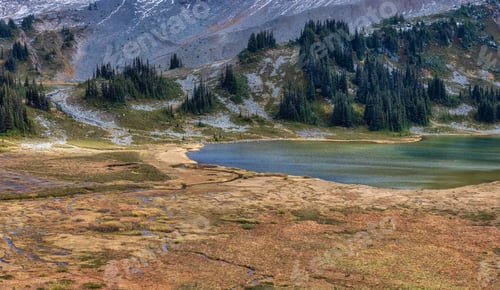 Preview: Canadian nature landscape in mountains