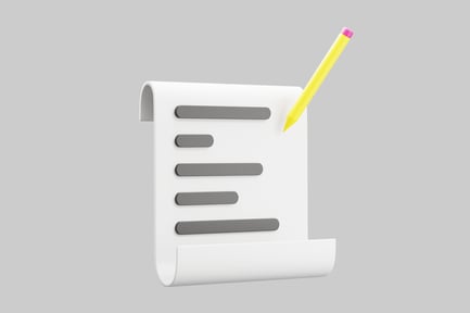 Preview: To-do list with pencil