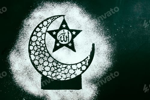 Preview: Islamic greeting Eid Mubarak cards for Muslim Holidays.Eid-Ul-Adha festival celebration.