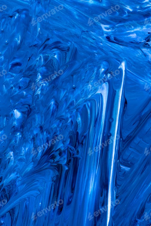 Preview: Abstract flow of liquid paints in mix