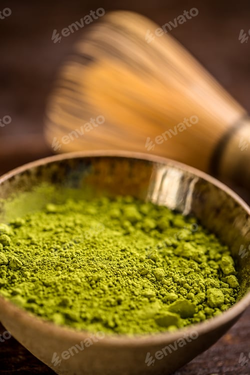 Preview: Green matcha tea