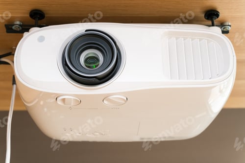 Preview: home theater projector closeup