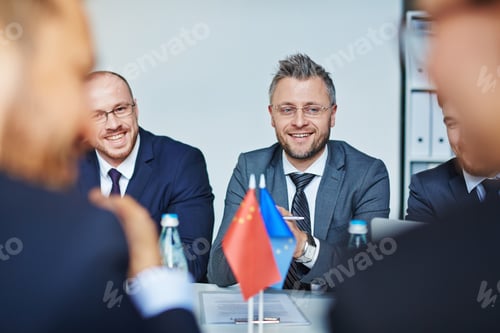Preview: Delegates at meeting