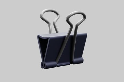 Preview: Binder clip office supply