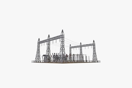 Preview: Electrical substation structure and network