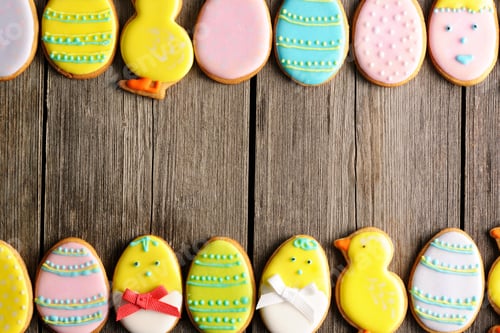 Preview: Easter homemade gingerbread cookie