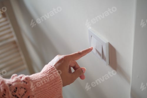 Preview: Turning On a Light Switch A Small Yet Significant Moment in Home Interior Design and Lifestyle