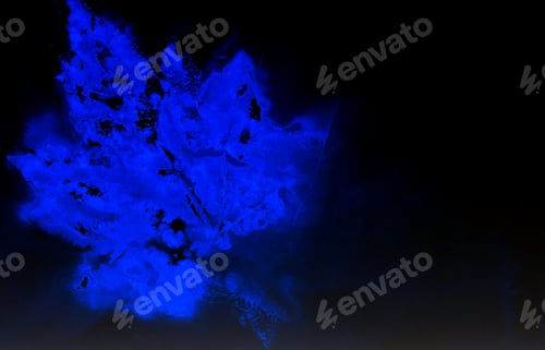Preview: The Background Image On The Canvas With Strokes Of Paint