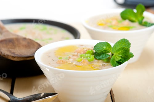 Preview: Hearty Middle Eastern Chickpea and Barley Soup