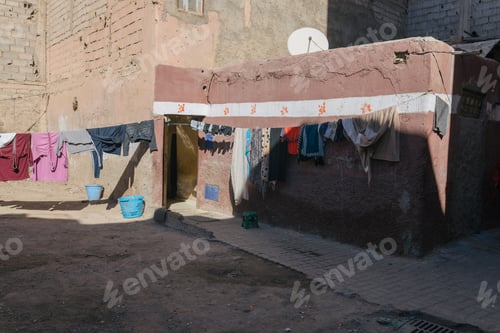 Preview: Old building in poor area