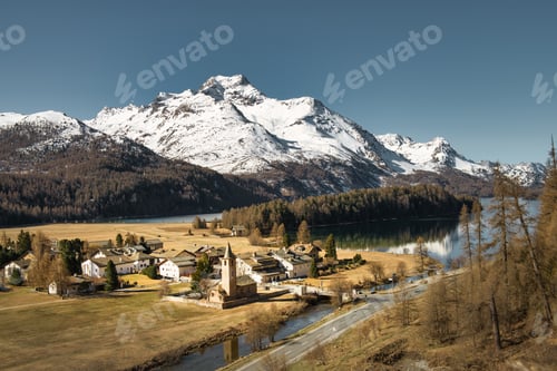 Preview: Sils Maria village Engadine valley
