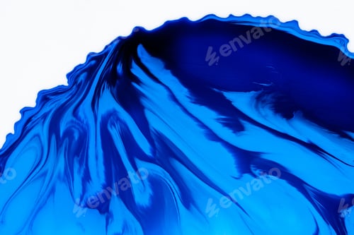 Preview: Abstract flow of liquid paints in mix