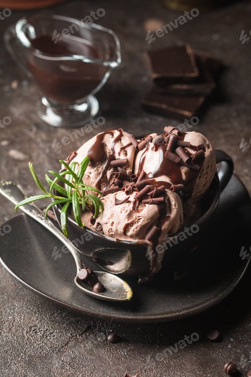 Preview: Chocolate coffee ice cream