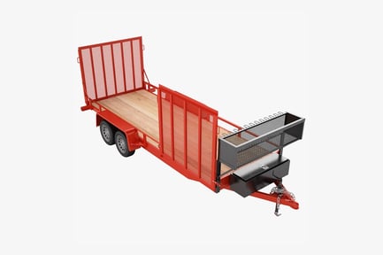 Preview: Heavy-Duty Landscape Utility Trailer