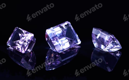 Preview: Stones that hold enormous value. Studio shot of beautiful gemstones.