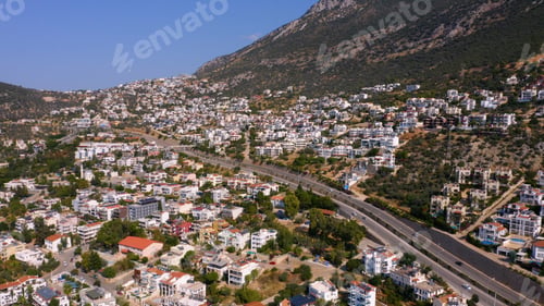Preview: Beautiful city in the mountains.