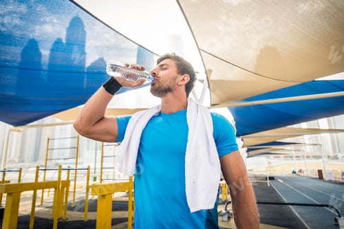 Preview: Athlete training outdoors