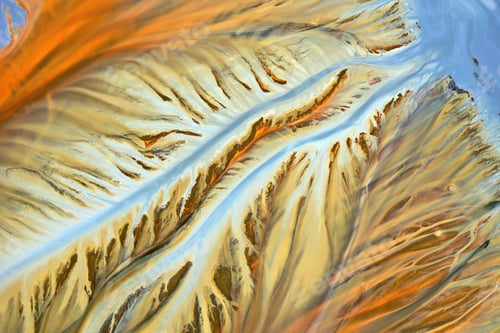 Preview: Ecological catastrophe nature pollution concept. Aerial view of abstract natural patterns