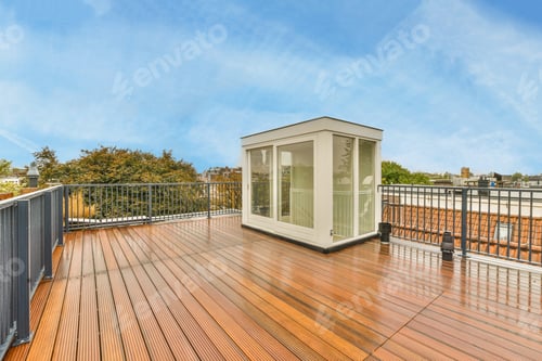 Preview: Rooftop terrace view