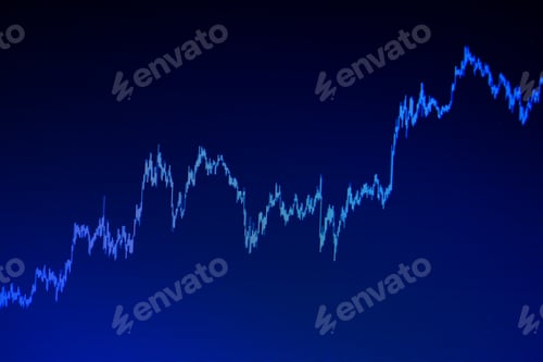 Preview: Close-up LED charts and summary info for making stock trading graph