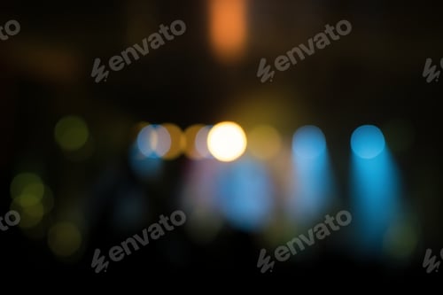 Vista previa: Abstract background with bokeh