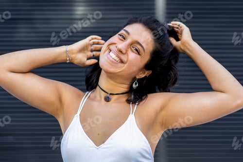 Preview: Portrait of a urban dancer showcasing modern style and confidence