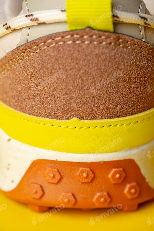 Preview: Close up shot of new sports shoe