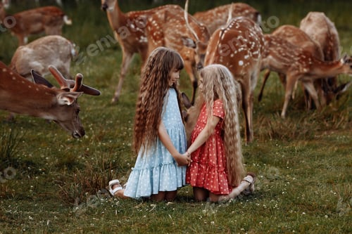 Preview: Two sisters on a deer farm