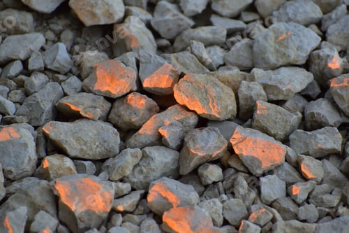 Preview: Sunrise Golden Hour light painting rocks with natural light pink orange and red glow