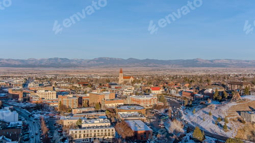 Preview: Aerial view of Helena in December