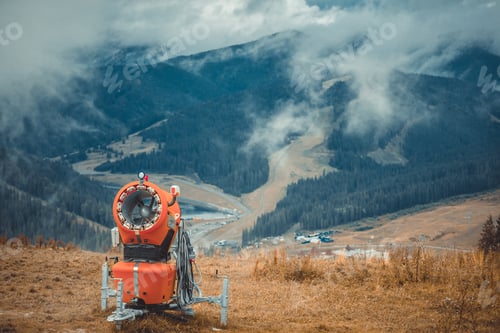 Preview: landscape in mountains Karpaty