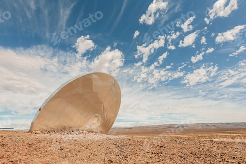 Preview: UFO in desert