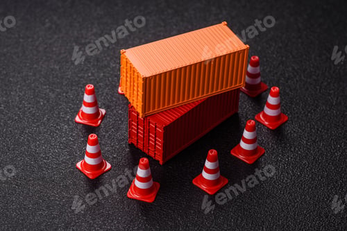 Preview: Arrest of a container of goods or restriction of supplies due to sanctions. Container confiscation