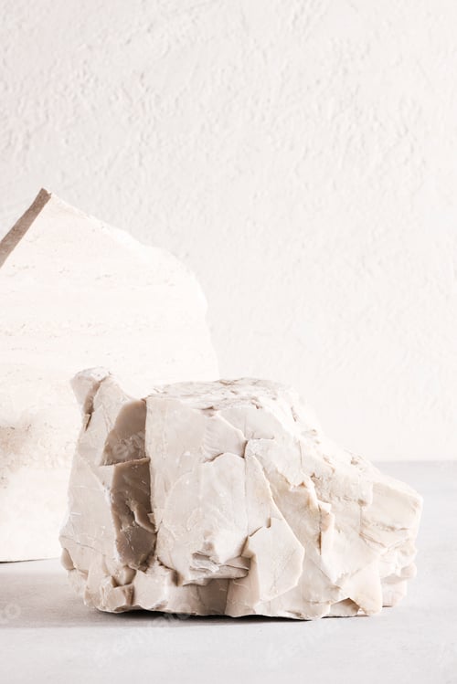 Preview: Minimal background for branding and product presentation.natural stone for product display