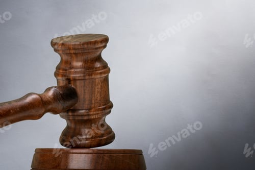 Preview: wooden gavel