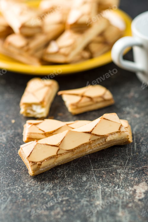 Preview: Sweet biscuits. Tasty dessert.