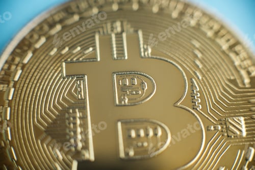 Preview: Blockchain technology, bitcoin mining concept.