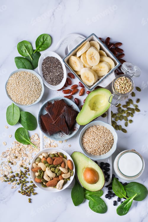 Preview: Food rich in magnesium, healthy eating and dieting